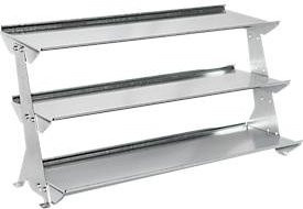Standregal Schäfer Shop Select LF 221, silber, B: 61,0 cm, T: 20,6 cm, H: 32,0 cm - Bild 1