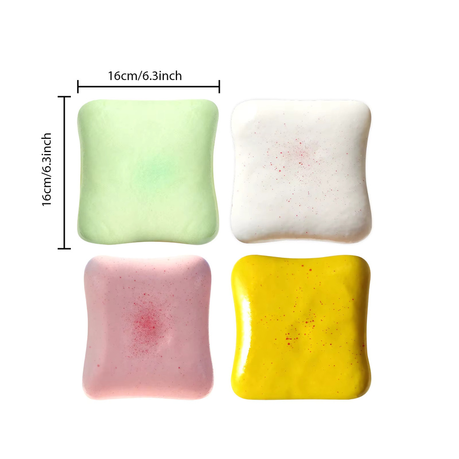 Sega Toast-Squishy, multicolour, Quetschspielzeug - Bild 2