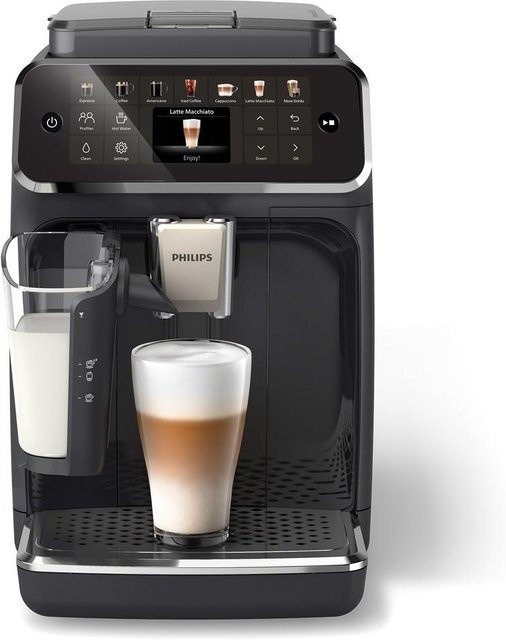 Philips 4400 Series Kaffeevollautomat EP4441/50 in Schwarz - Bild 2