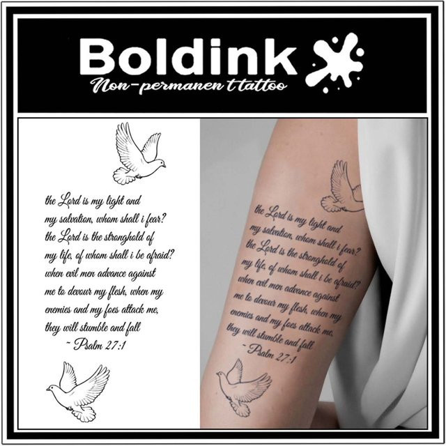 BOLDINK Tattoo-Aufkleber, Unisex - Bild 1