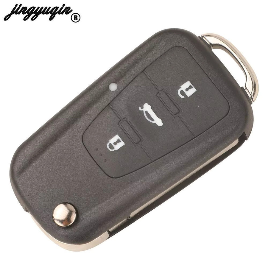 Jingyuqin 3-Tasten-Klappschlüssel Ersatzschlüsselgehäuse für MG MG5 MG7 MG GT GS 350 360 750 W5 in Schwarz - Bild 2