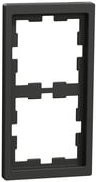 Merten D-Life Rahmen 2-fach Abdeckung System Design Anthrazit - Bild 1