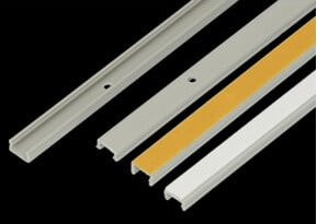 murrplastik Bezeichnungsschiene BZS 1000 K grau 9mm - Bild 1