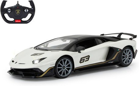 Jamara Lamborghini Aventador SVJ Performance ferngesteuertes Fahrzeug 1:14 weiß - Bild 1