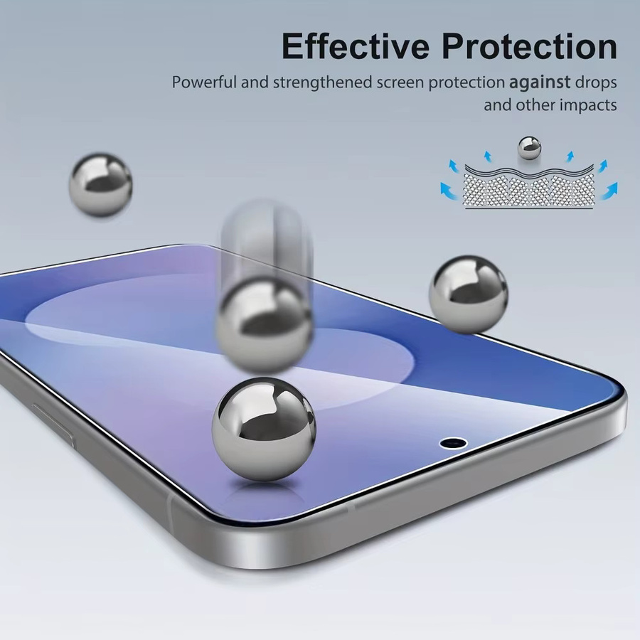 3-teiliges Ultra-HD Displayschutz-Set aus Glas für Samsung Galaxy S26 S25 S24 S23 S22 S21 Ultra Plus FE in Transparent - Bild 5