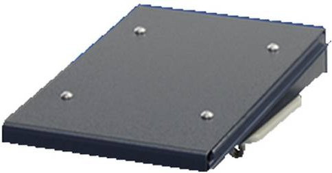Hensel Mi DB 15 Gehäuseabdeckung aus Stahl in Grau, B: 150 mm, H: 60 mm - Bild 1