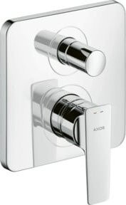 Hansgrohe Axor Citterio E UP Einhebelmischer für die Badewanne mit integrierter Sicherheitsstopp-Funktion in Chrom - Bild 1