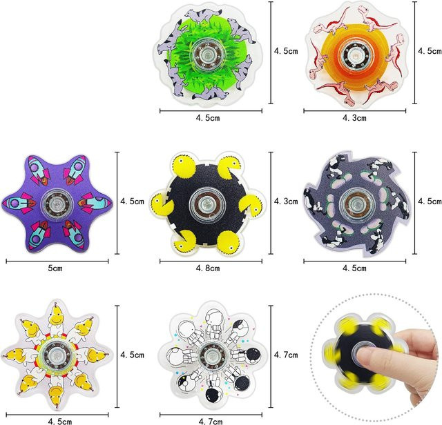 Fashnics Hand Spinner Läufer Kleine Figur Fingerspitzen Kreisel - Bild 1