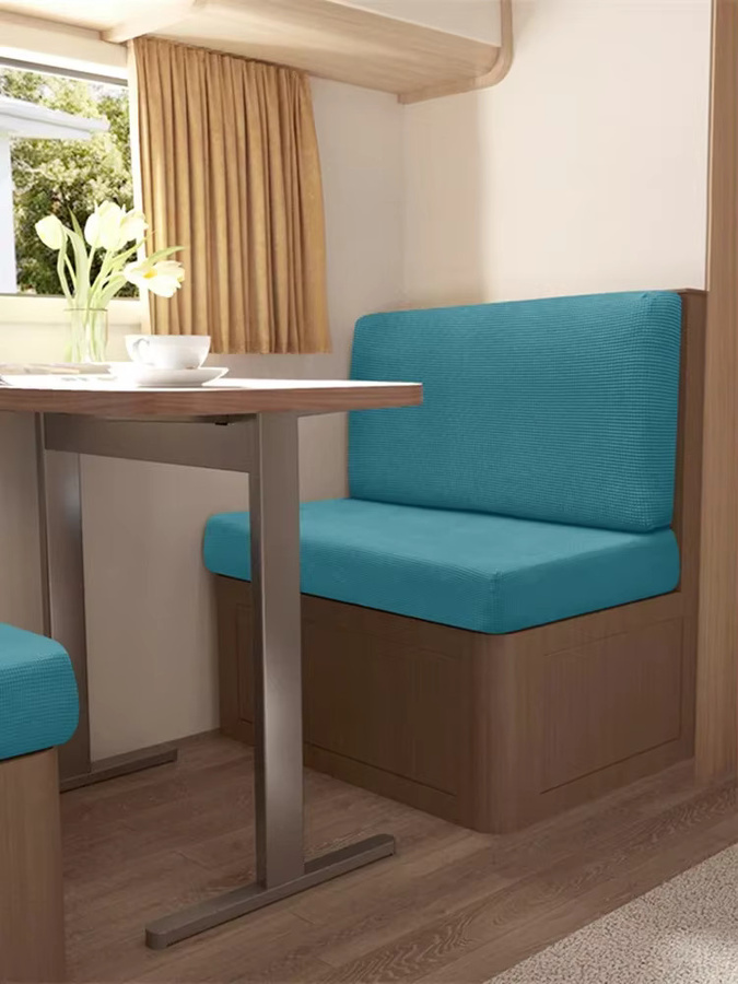 2-teiliges Set WANERQU Jacquard Sitzkissenbezüge elastisch und abnehmbar für Wohnmobile und Sofas - Bild 3