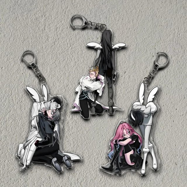 CHIC STUDIO Schlüsselanhänger Acryl, Anime, 6cm, Unisex - Bild 1