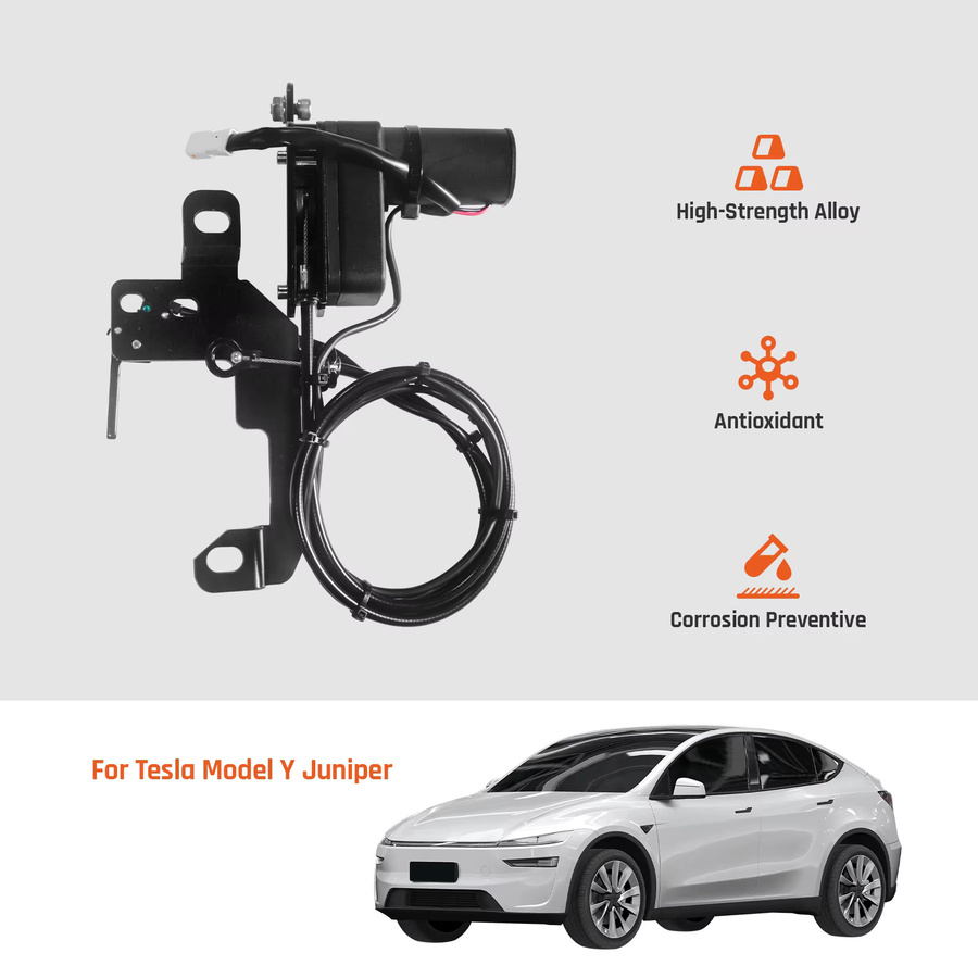Ruiy Y Automatisches Power-Frunk-Kit mit Soft-Close für Tesla Model Y Juniper 2025 2026 in Schwarz - Bild 4