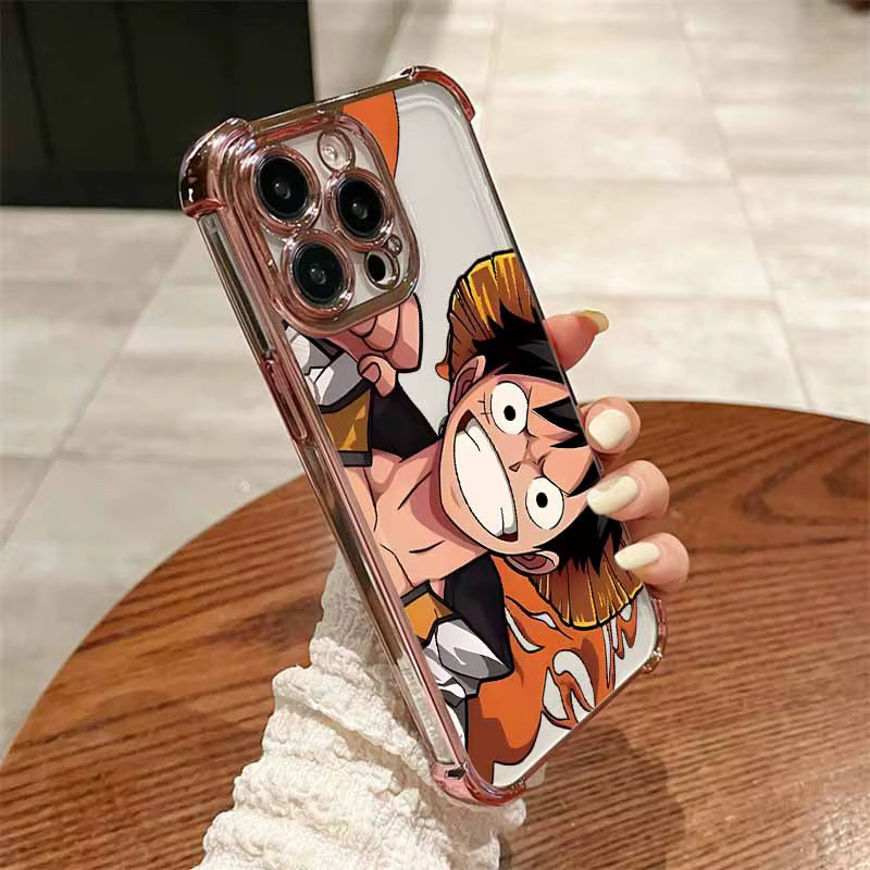 Anime One Piece Silikon Schutzhülle für Google Pixel 10 9 9A 8 8A 7 7A Pro XL 5G Multicolor - Bild 4