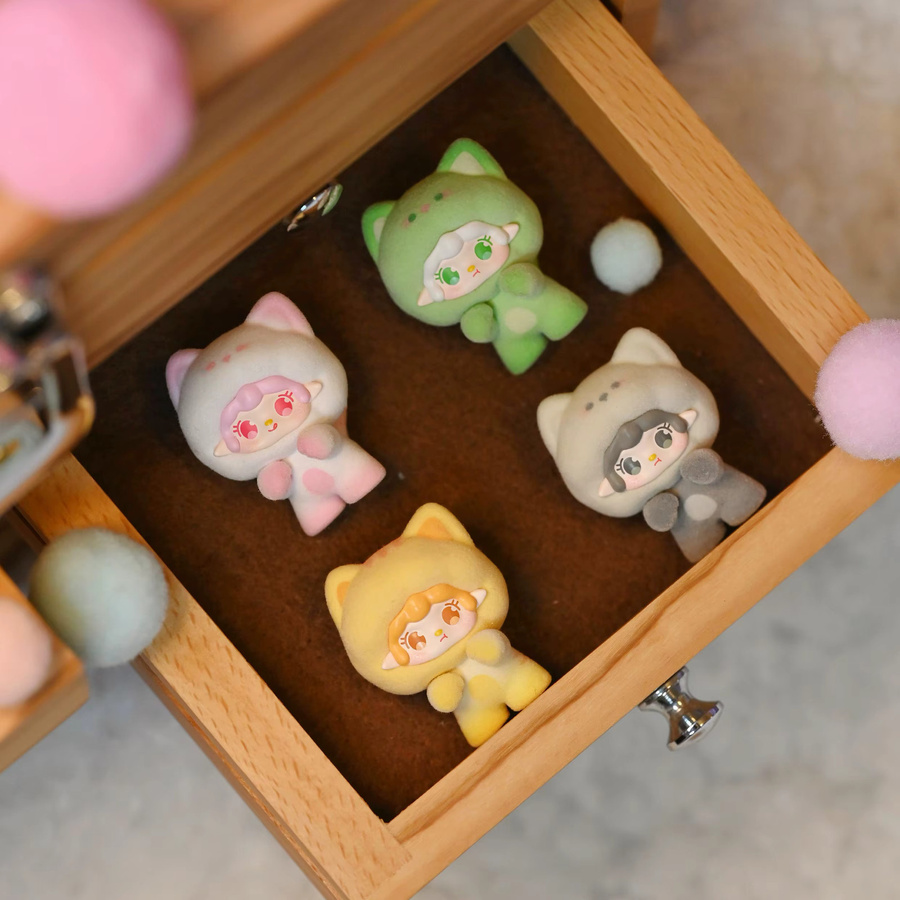 Yooki Mini-Puppe, Katze, Blind-Box-Tasche - Bild 3