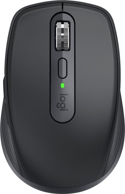 Logitech MX Anywhere 3S Kabellose Maus Graphit mit 8000 DPI, Bluetooth und USB-C - Bild 1