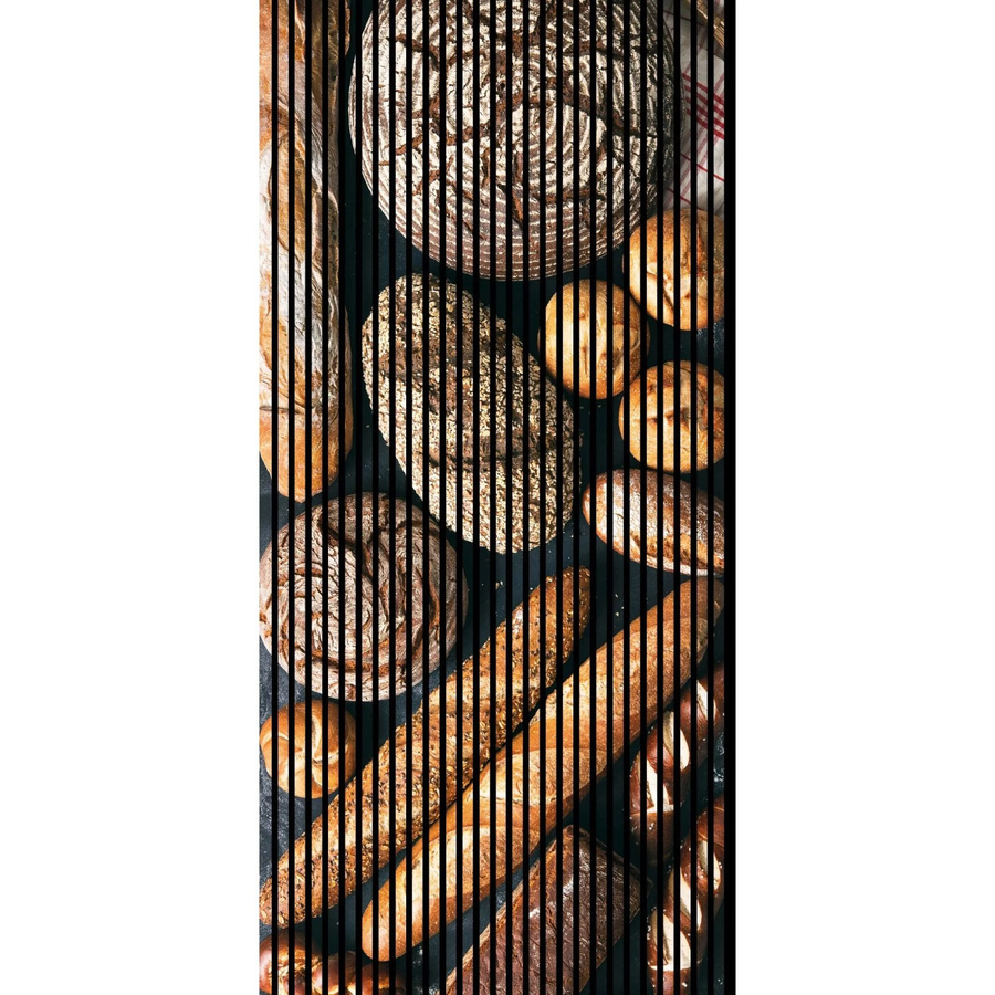 FN Acustico Akustikplatte Brot Bunt aus PET und MDF, B/T/H: 1.133 x 19 x 2.400 cm - Bild 2