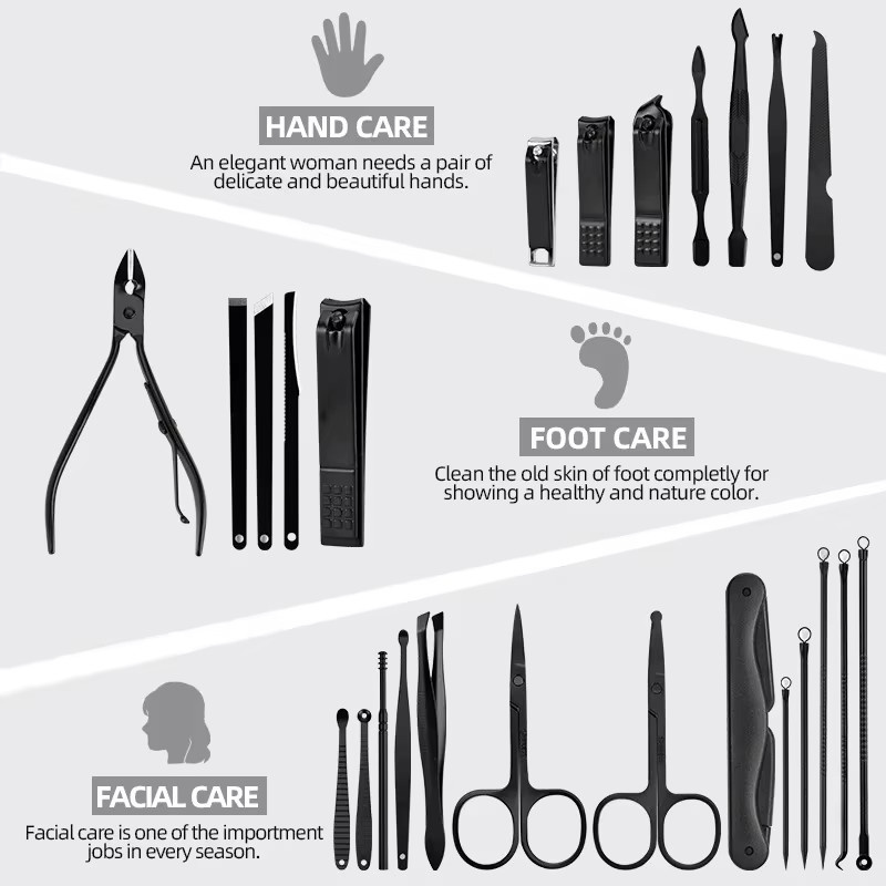 OLOEY Nagelknipser-Set, Unisex - Bild 2