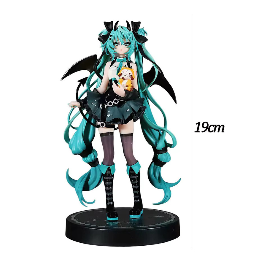 Bandai Hatsune Miku Little Devil Dark Angel, PVC-Modell, Zubehör - Bild 3