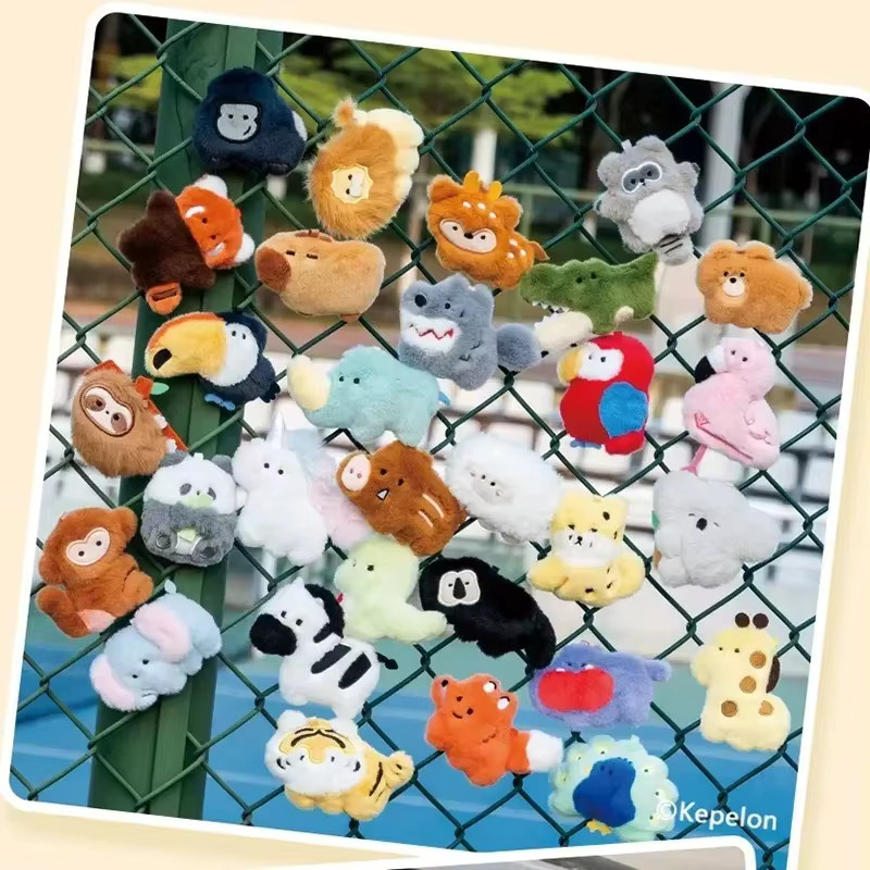 Kepelon Plüsch-Kühlschrankmagnete, Einhorn, Tiere, 30-teiliges Set - Bild 1