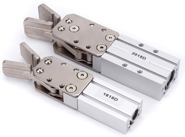 Tianxing Mechanischer Clip für Manipulator Zubehör, Silber, Befestigungsdüse 2015d/s - Bild 1