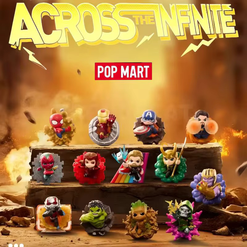 Pop-Mart Marvel Across The Infinite Blind Box, Desktop-Dekor - Bild 2