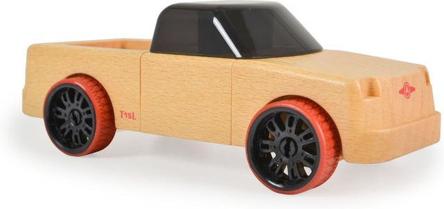 Moni Spielzeugautos Mini, verschiedene Modelle, Holz, schwarz, ab 4 Jahre - Bild 1