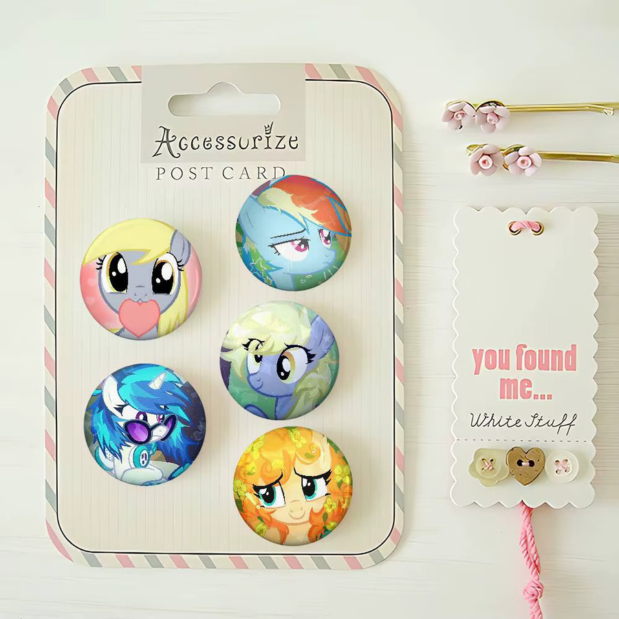 Kayou My Little Pony Abzeichennadeln, Bunt / Mehrfarbig, Metall - Bild 2