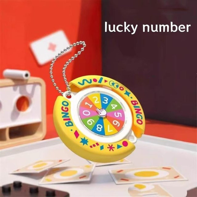 Crown Moon Rad des Schicksals Schlüsselanhänger, Fidget Spielzeug - Bild 1
