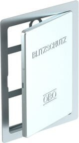 OBO Bettermann Revisionstür 5800 VZ für UF-Trennstellen in Silber - Bild 1
