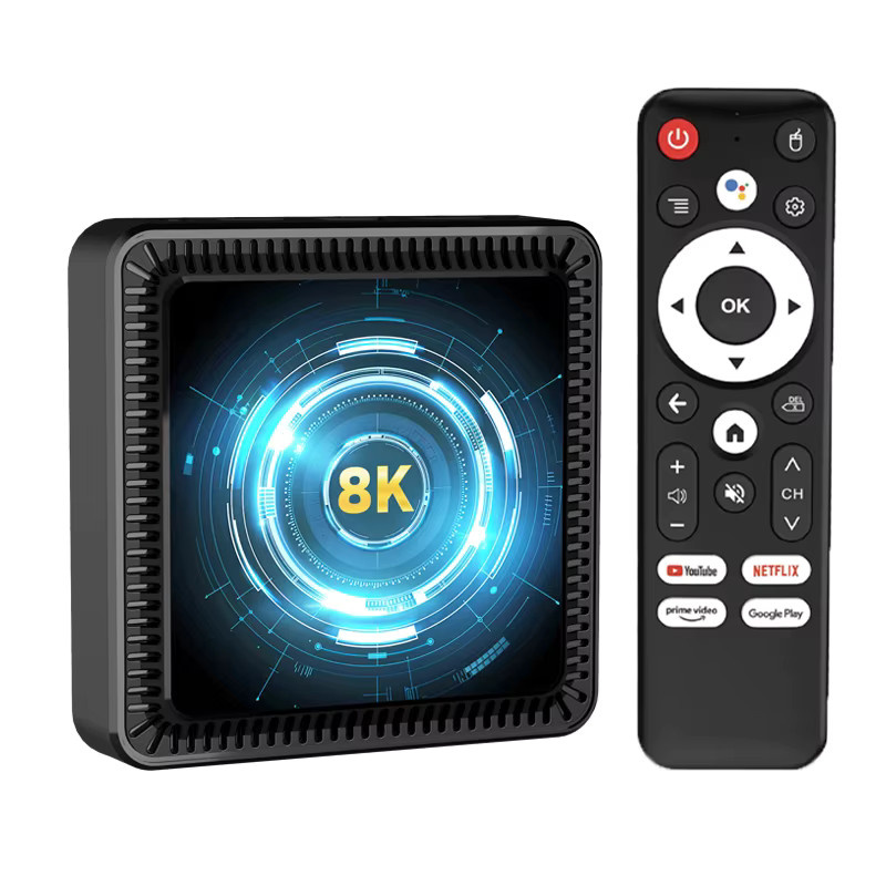 BLKJ Smart TV Box Android 16 Streaming-Media-Player mit Allwinner H618 Quad-Core Cortex A53, Schwarz - Bild 6