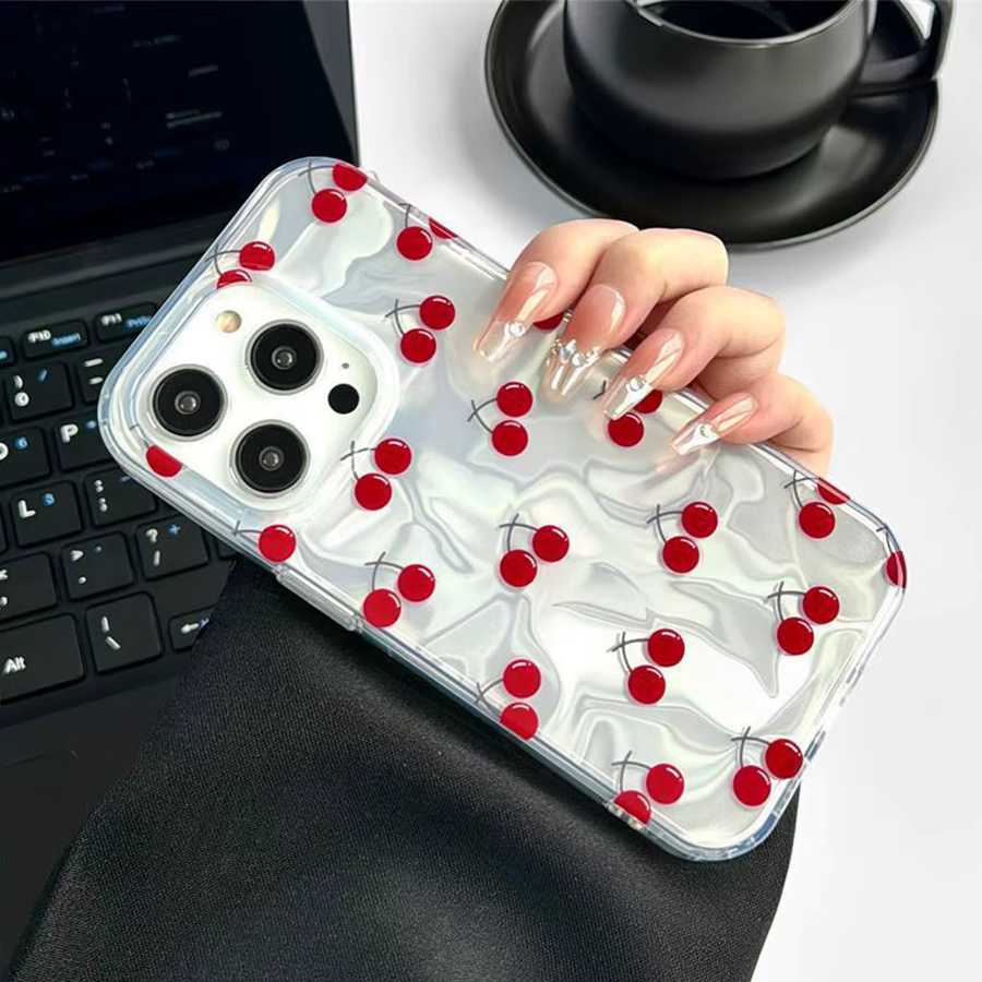 Handyhülle mit Kirsch-Motiv für Honor Modelle wie Honor 200, 90, Magic 7, X9a und weitere - Bild 3