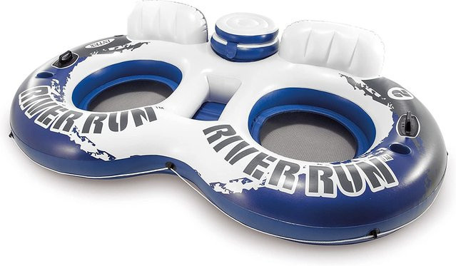 Intex River Run 2 Schwimmring für 2 Personen, B/B: 243 x 157 cm - Bild 1