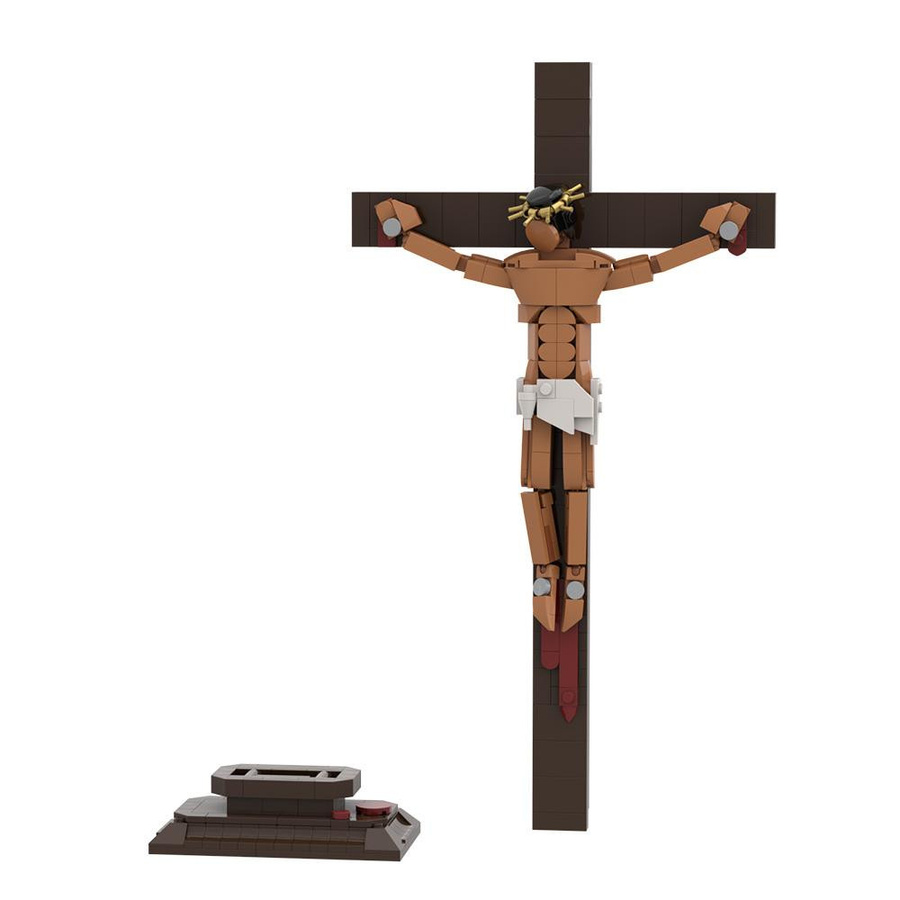 Gobricks Jesus wurde gekreuzigt Bausteine Spielzeug ab 14 Jahren - Bild 2