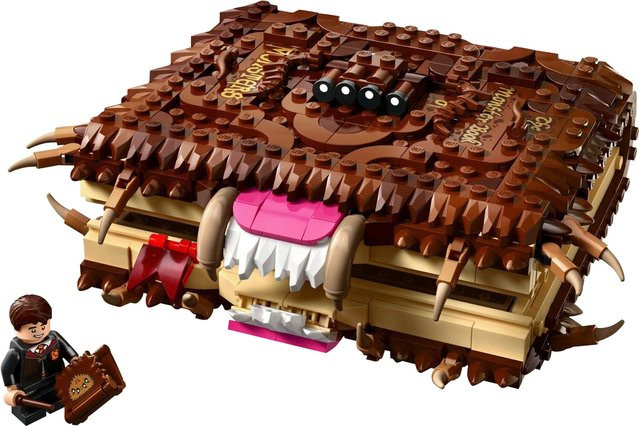 LEGO Harry Potter Beißendes Monsterbuch der Monster Konstruktionsspielzeug ab 9 Jahren - Bild 2