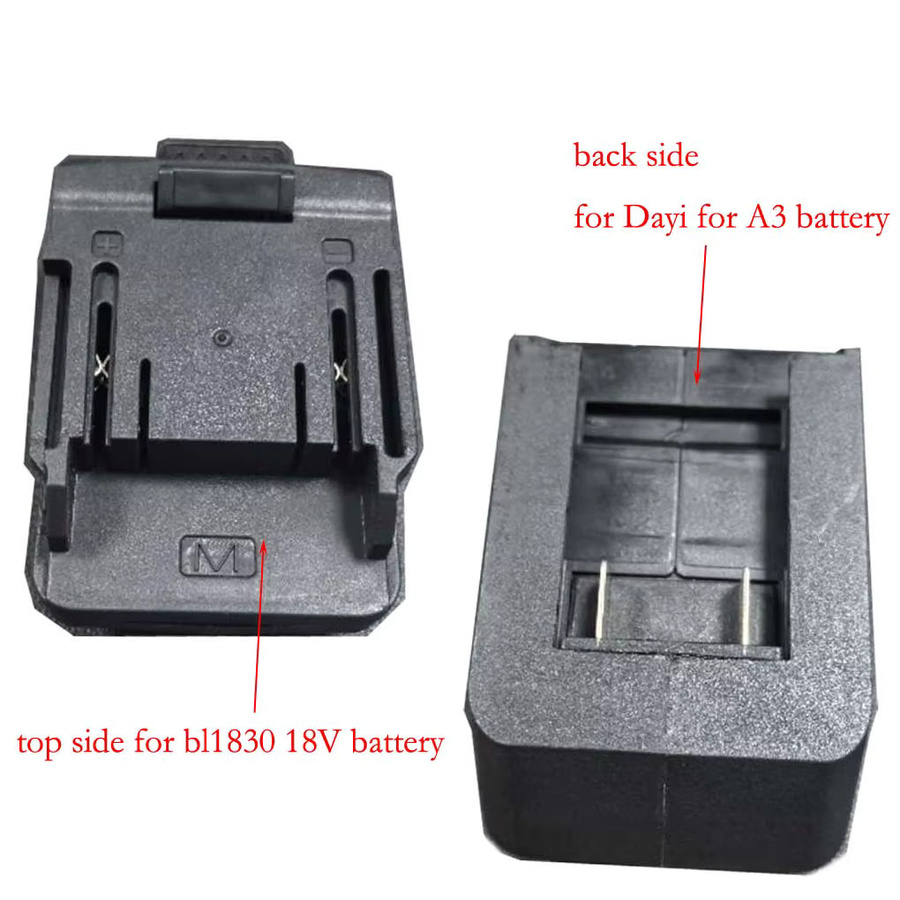 Dayi Elektrowerkzeug-Akku-Adapter 18 V in Schwarz für BL1830 BL1840 BL1850 Modelle A3 2106 - Bild 2
