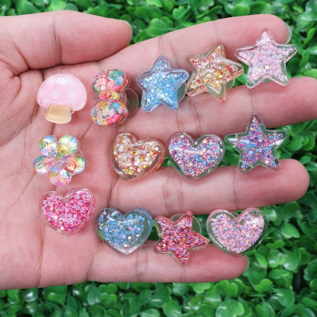 Happye&TiTi Schuh Charms, Sterne, Herz, Damen - Bild 1