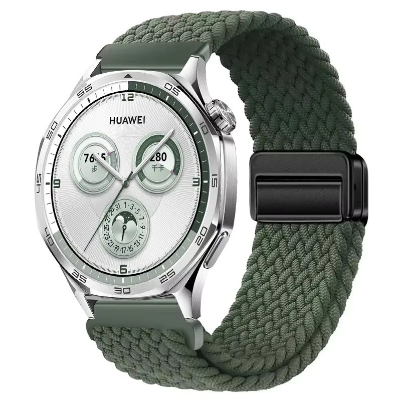 Uhrenarmband Nylon, magnetisch, geflochten, Bunt, Unisex, 22 mm, 20 mm - Bild 2