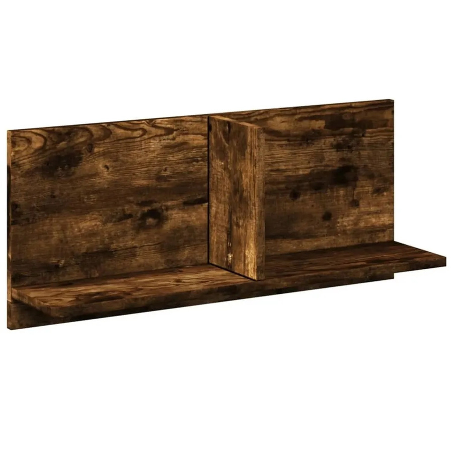 vidaXL Wandschrank aus Holzwerkstoff in Räuchereiche, Braun, B: 70 cm, T: 16,5 cm, H: 30 cm - Bild 2