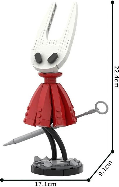 Gobricks Hollow Knight Straßenlaternen-Szene Baustein-Set Actionfigur ab 14 Jahren - Bild 1