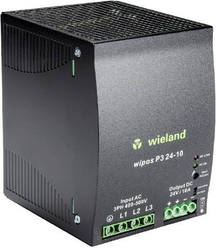 Wieland Electric 81.000.6170.6 Schaltnetzteil 24V 10A 240W Schwarz - Bild 1