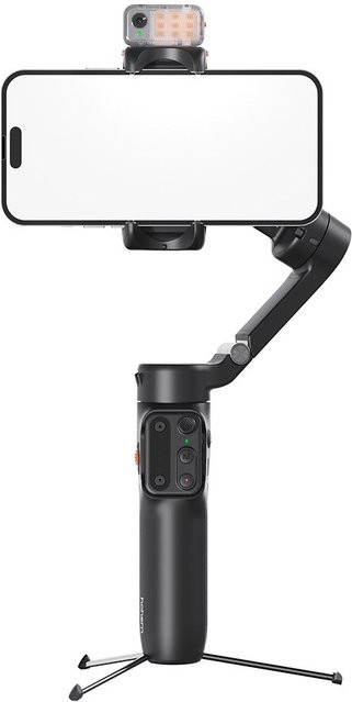 Hohem iSteady V3 Smartphone Stabilisator mit AI Face Tracking, 3-Achsen Gimbal, Schwarz - Bild 1