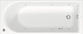 Duravit Rechteck-Whirlwanne D-Neo in Weiß, Einbauversion, B/T: 170 x 70 cm - Bild 1