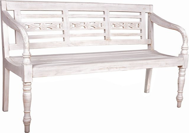 Garden Pleasure Bank MOYO 3-Sitzer in Mahagoni lackiert - Bild 1