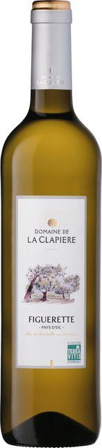 Domaine de La Clapiere Figuerette Blanc, Chardonnay, Weißwein, Languedoc-Roussillon, 2023, trocken, 0,75 l - Bild 1