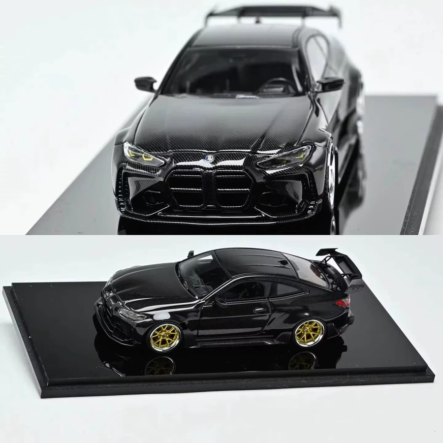 MASSDI SW 1/64 G82 M4 ADRO BODY KIT Breitbau-Umbau, Automodell, Metall, Schwarz - Bild 6