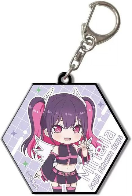 CHIC STUDIO Schlüsselanhänger Anime, gray, 6 cm, Damen - Bild 1