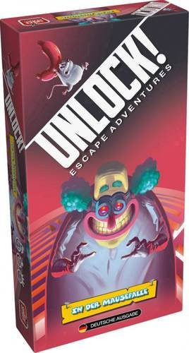 Asmodee Unlock! In der Mausefalle Einzelszenario Escape Room Partyspiel auf Deutsch - Bild 1