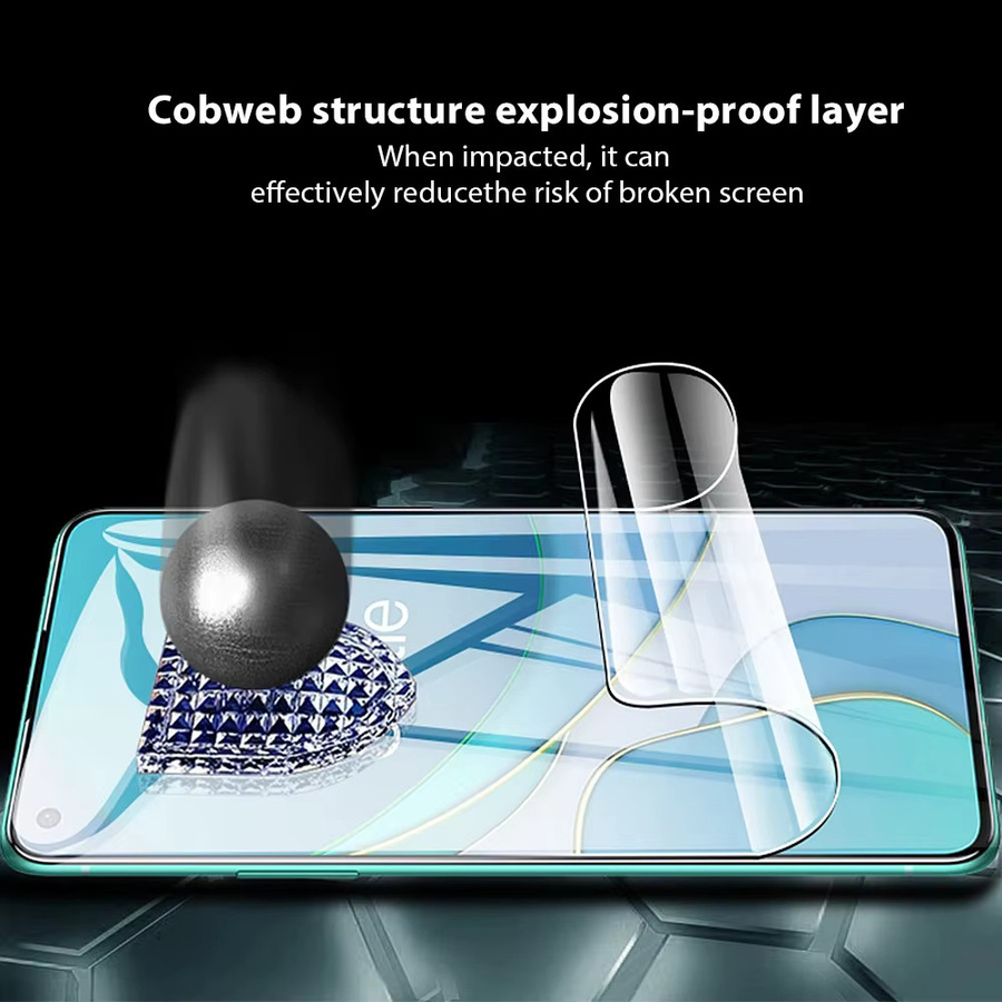 3er Pack Hydrogel Displayschutzfolie für Google Pixel 8a, 8, 7, 6 Pro, 8 Pro, 7 Pro, 7a, 6a in Transparent - Bild 2