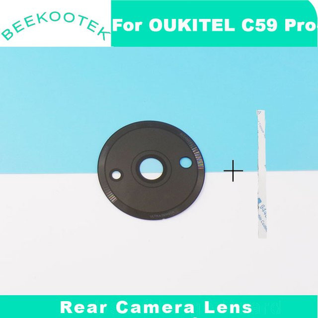 Oukitel C59 Pro Glas-Objektivabdeckung für die Rückkamera in Schwarz - Bild 1