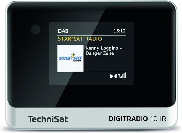 TechniSat DIGITRADIO 10 IR DAB+, UKW und Internetradio Adapter mit Bluetooth und Wi-Fi in Schwarz - Bild 1
