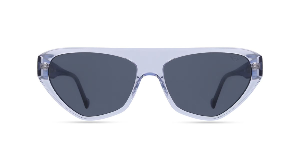 MINI EYEWEAR 746012 Sonnenbrille, Vollrand, oval, Kunststoff, blau, Damen - Bild 1